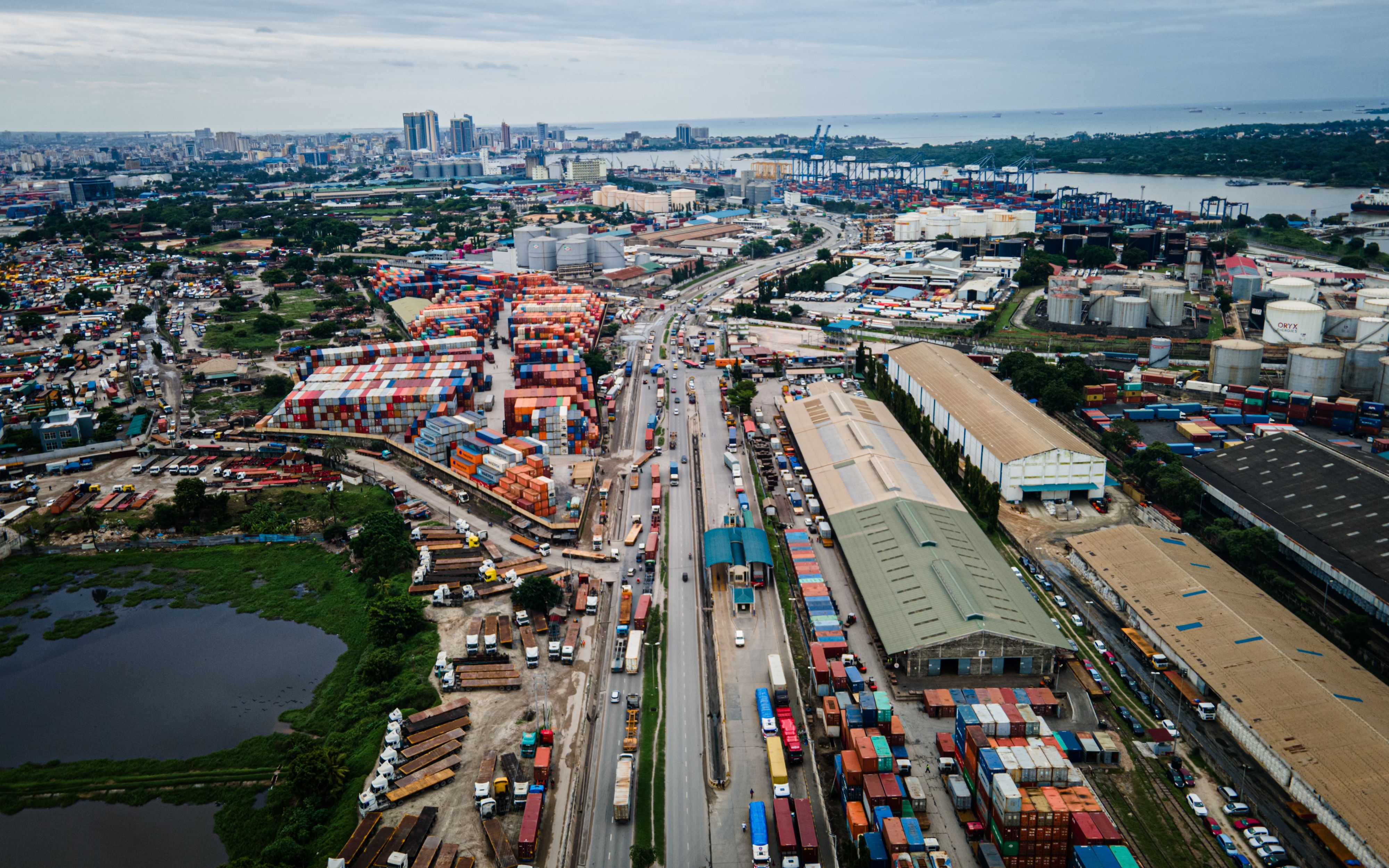 Port-to-project coordination — Dar es Salaam port